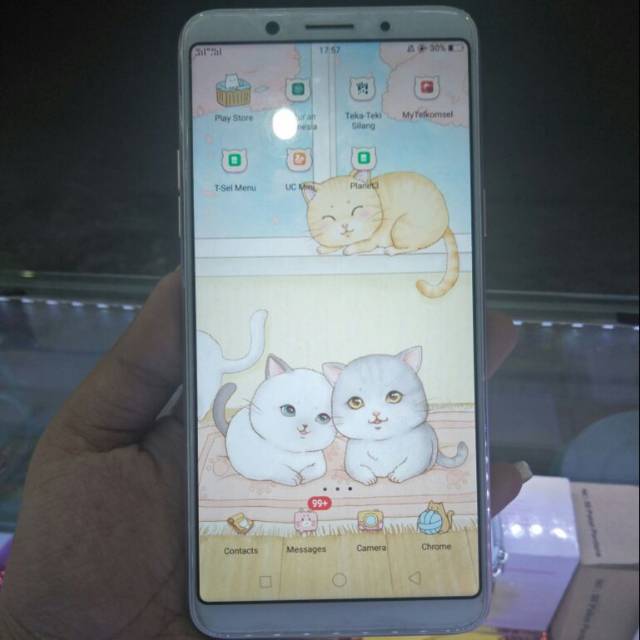 Oppo F5 Second, mulus, lengkap