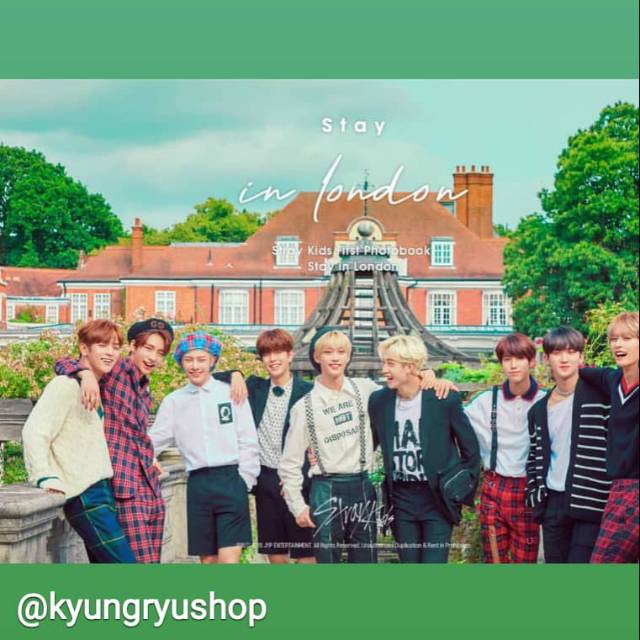 PHOTOBOOK STAY IN LONDON STRAY KIDS