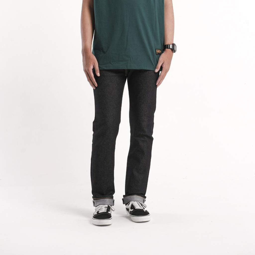 JACK DENIM - DENIM SELVEDGE JACK LABEL ORIGINAL 15 OZ JEANS REGULER TERBARU 2021