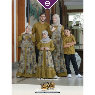 Sarimbit Keluarga Elfa 234 Autumn Grey
