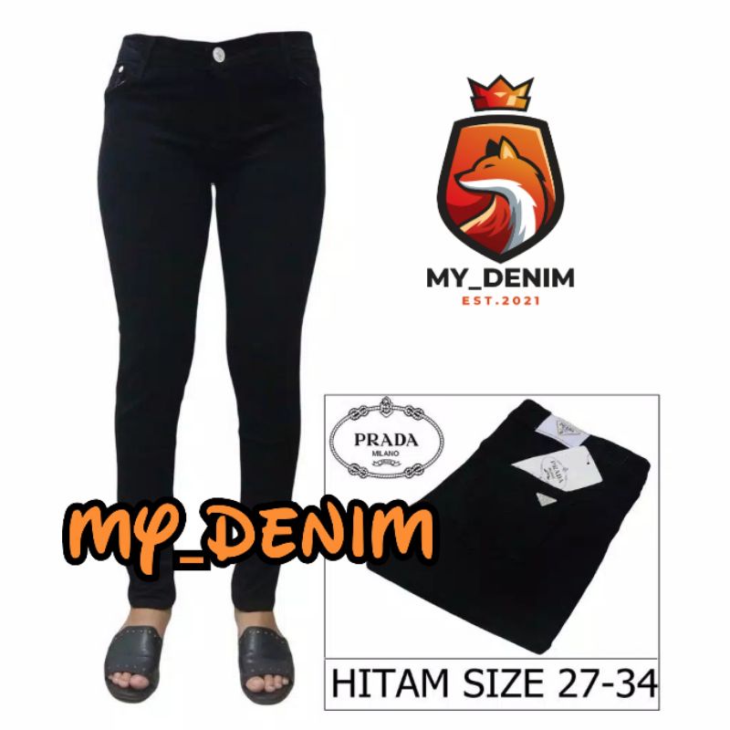 CELANA JEANS PENSIL SKINNY WANITA