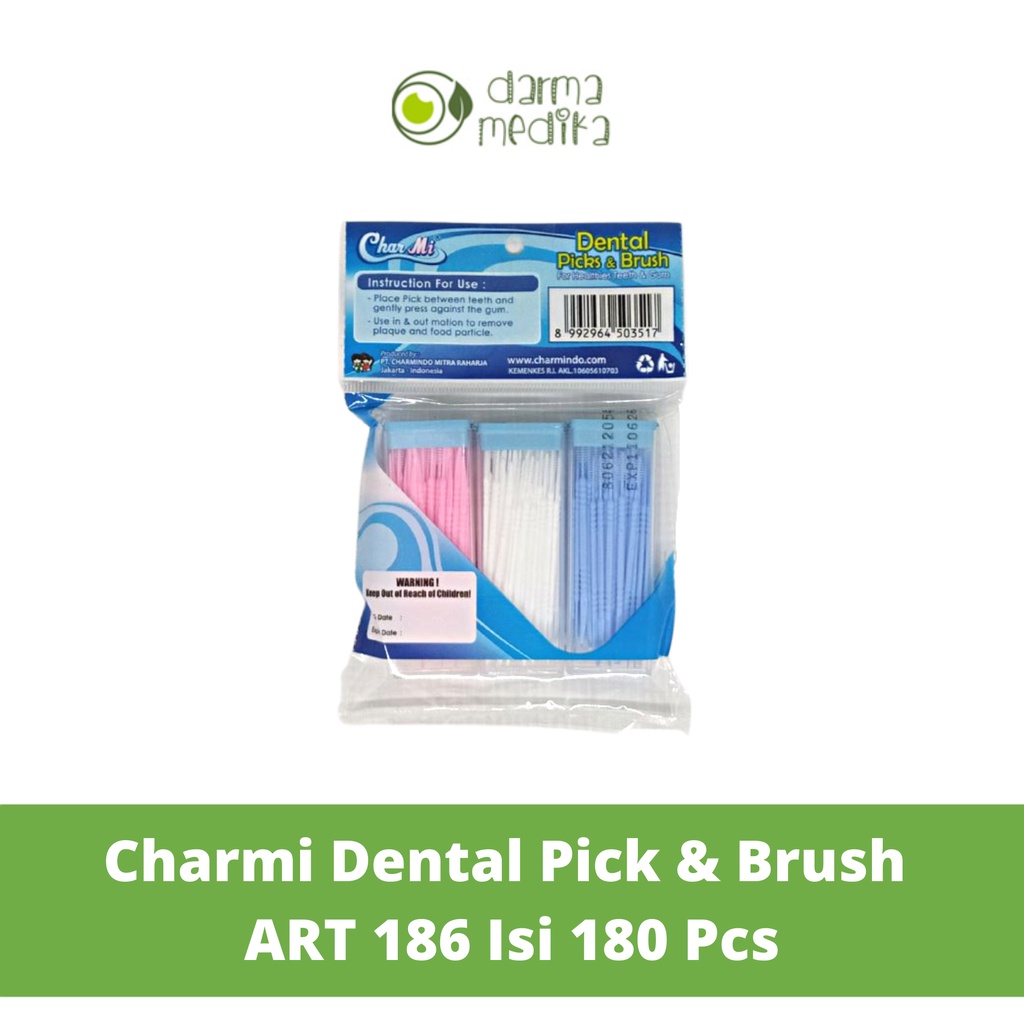 Char Mi Dental Picks &amp; Brush ART 186