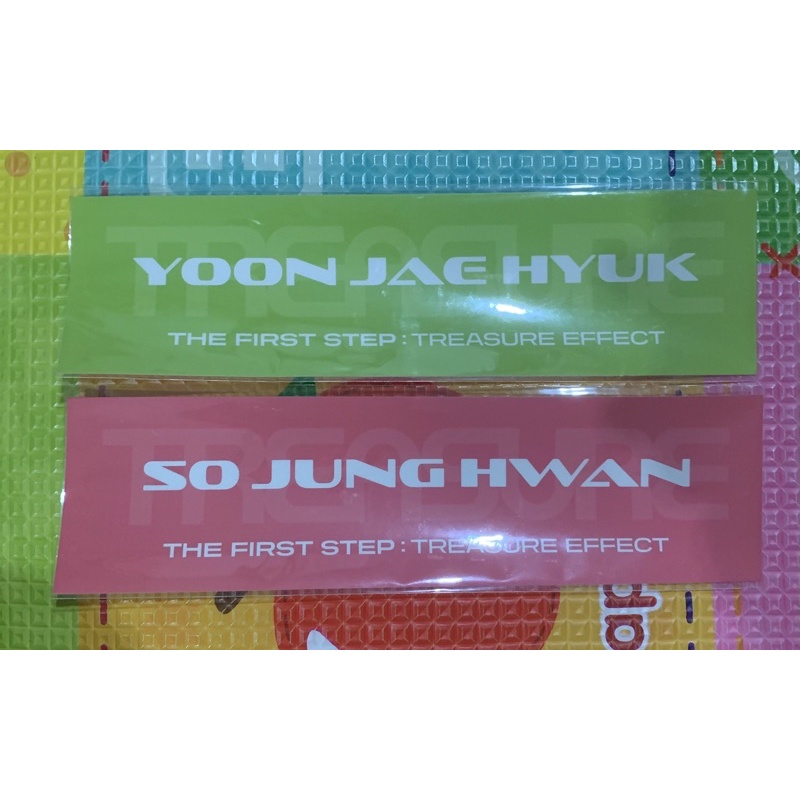 TREASURE JAPAN ALBUM STICKER OFFICIAL BENEFIT MUMO SHOP