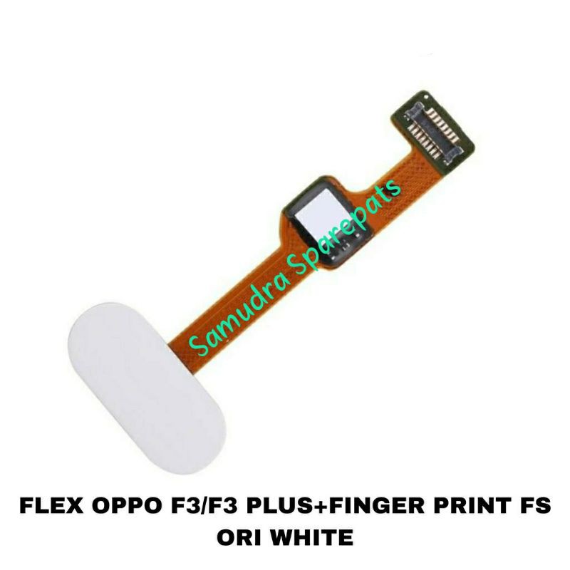 FINGERPRINT OPPO F3/F3 PLUS WHITE