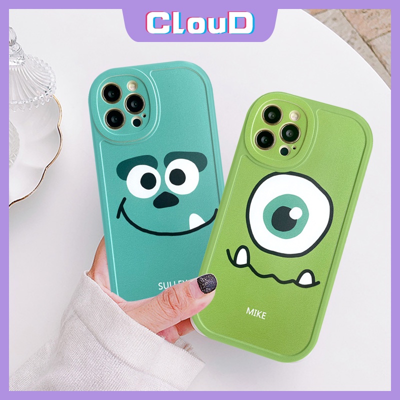 Soft Case TPU Motif Monster Mata Besar Untuk Vivo Y12 Y21 Y20 Y93 Y15s Y91 Y51A Y91C Y12i Y33S Y21S Y15 Y21A Y01 Y33T Y20i Y30 Y1 Y15 Y21S Y21S Y1Y15S Y21T Y31S Y30 Y50S