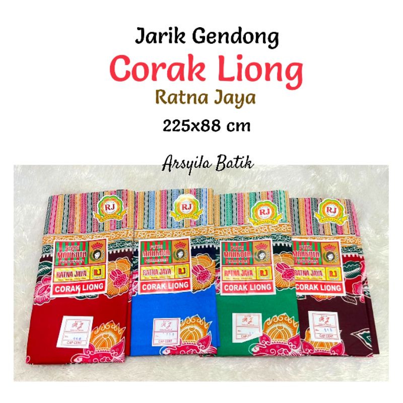 Kain Jarik Gendong Bayi Produksi Ratna Jaya (Corak Liong, Dewi Manis, Mascot)