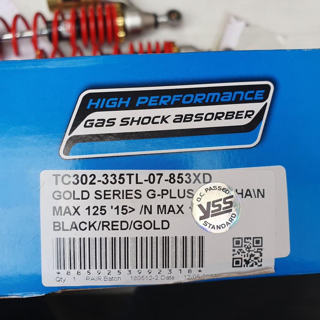 GOYANG HARGA; Shockbreaker YSS Tabung Nmax Gold Series 100%ORIGINAL