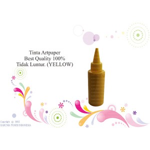 Tinta Artpaper Best Quality 100% Tidak Luntur. (YELLOW)