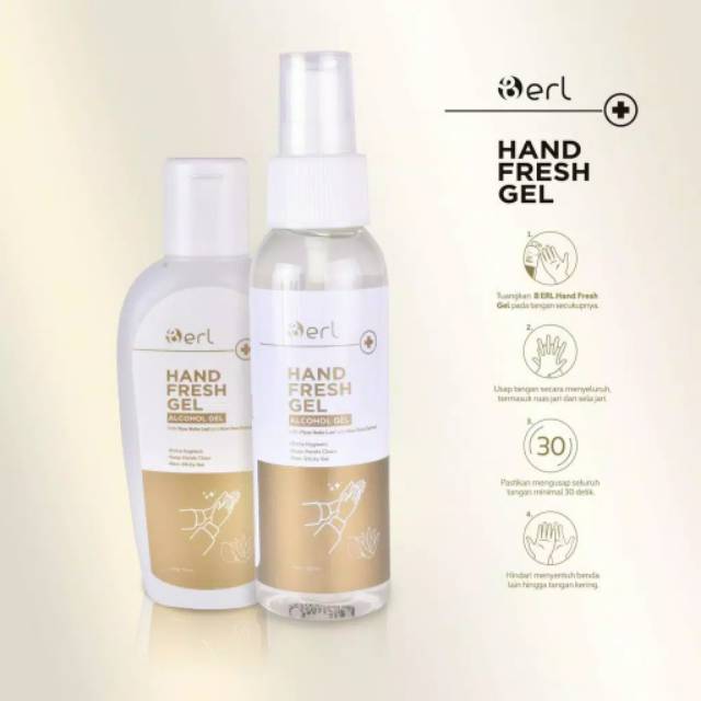 Hand Fresh Gel Sanitizer B Erl Cosmetics