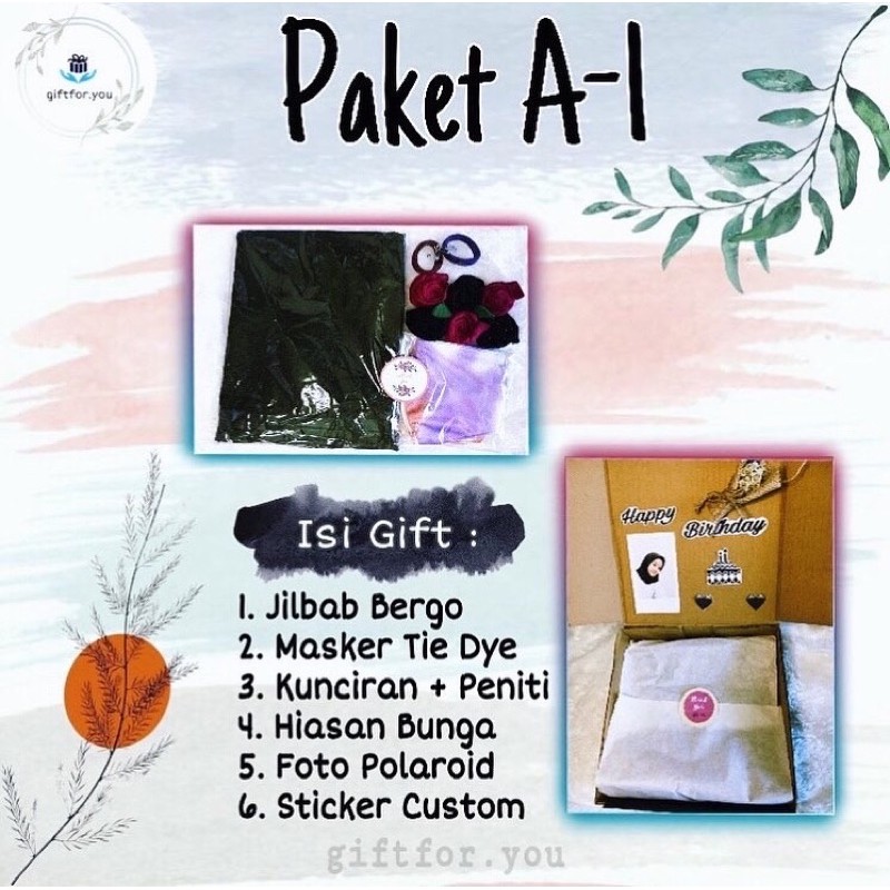 

Gift box | Kado Hadiah ulang tahun, Wedding, graduation, anniversary Paket A-1