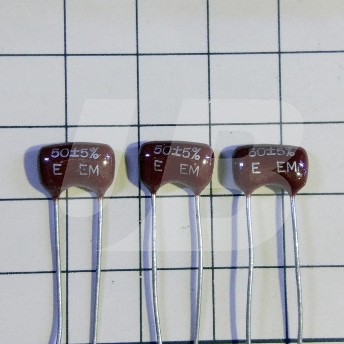 Kapasitor Silver Mika 50pf 0.05nf 500V Silver Mica Capacitor 1pc