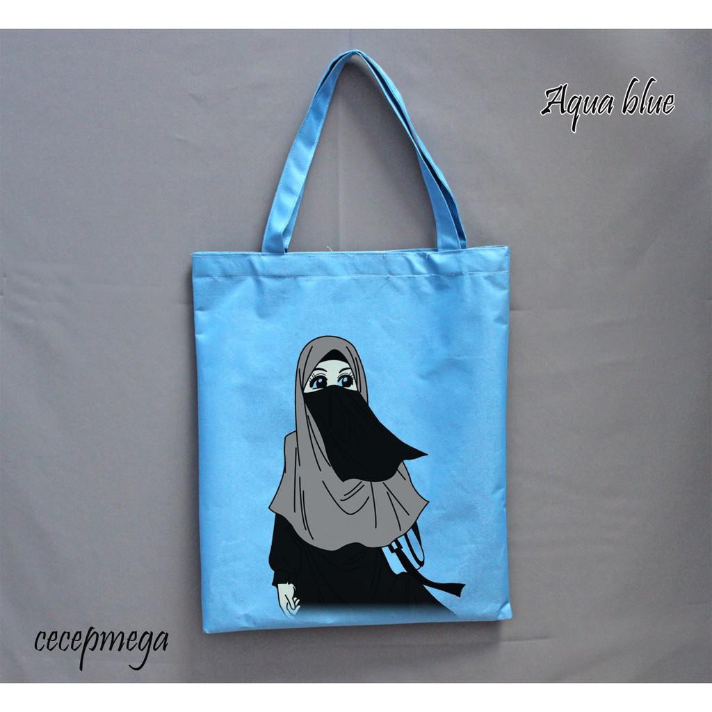 Jual tote bag / totebag barbie desgin DSN003 Diskon