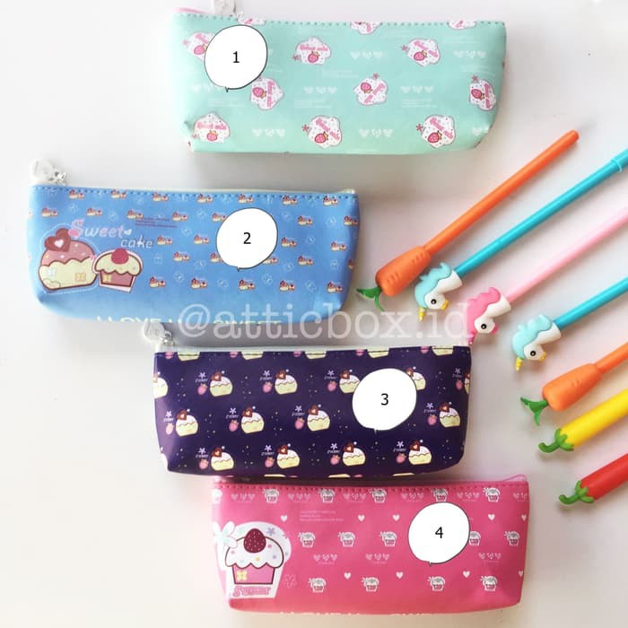 

Pencil Case Kotak Pensil Sweetcake - satu