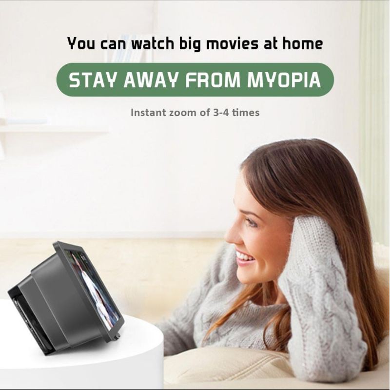 KACA PEMBESAR LAYAR HP F2 HD /BIOSKOP MINI /ENLARGED SCREEN