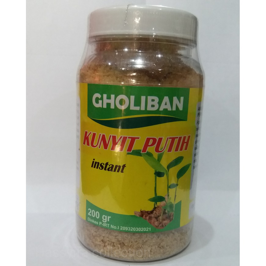 

Kunyit Putih Instant Gholiban