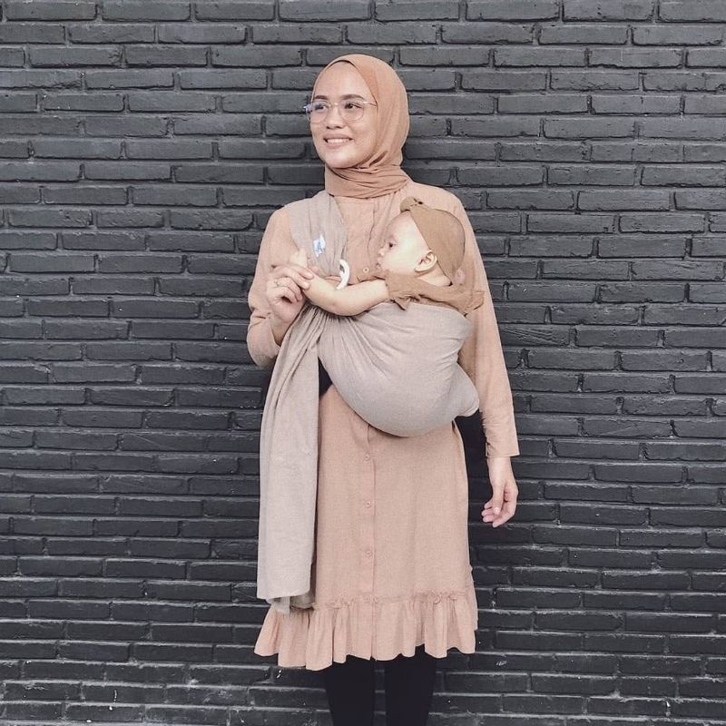 RING SLING ELEPHAS ORI GENDONGAN BAYI ERGONOMIC CARRIER SUPPORT M SHAPE