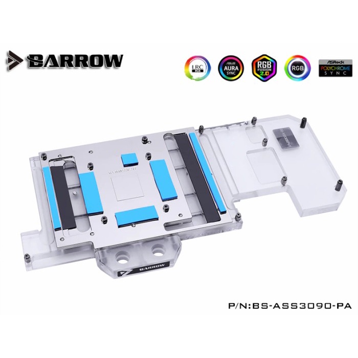 BARROW BS-ASS3090-PA GPU Block for ASUS STRIX RTX 3080 3090 ARGB