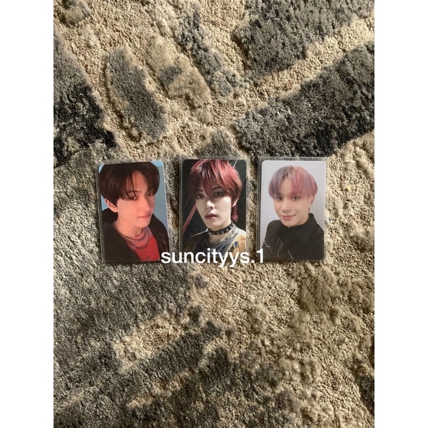 Jisung Dreaming, Yuta Earthquake, Jungwoo Earthquake Photocard NCT DREAM 127