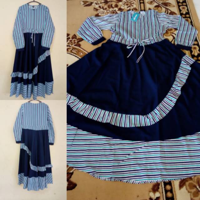 Gamis didengo navy