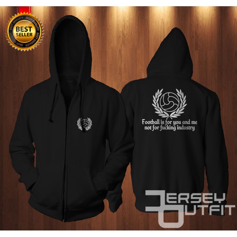SWEATER ZIPPER HOODIE JAKET CASUAL ULTRAS FOOTBALL SEPAKBOLA PREMIUM