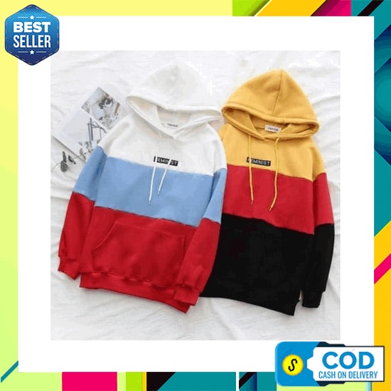 Gratis Ongkir I Don'T Care Hoodie Wanita Aesthetic Korea Tebal L Xl Xxl Oversize Ootd Style Remaja K