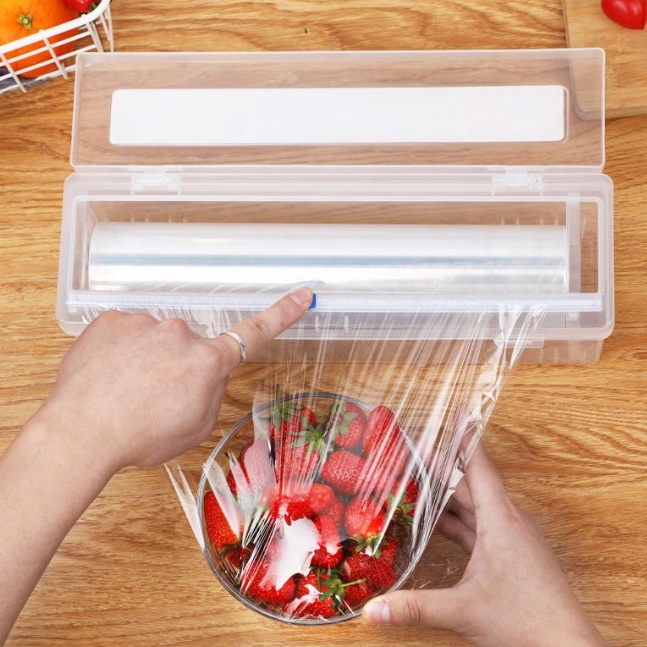 PEMBUNGKUS MAKANANAN REPING / PLASTIK WRAPPING MAKANAN 30CM ROLL / CLING WRAP PLASTIK WRAPING / Plastik Wraping Bungkus Pelindung Makanan Warp Plastic Wrap Food Grade