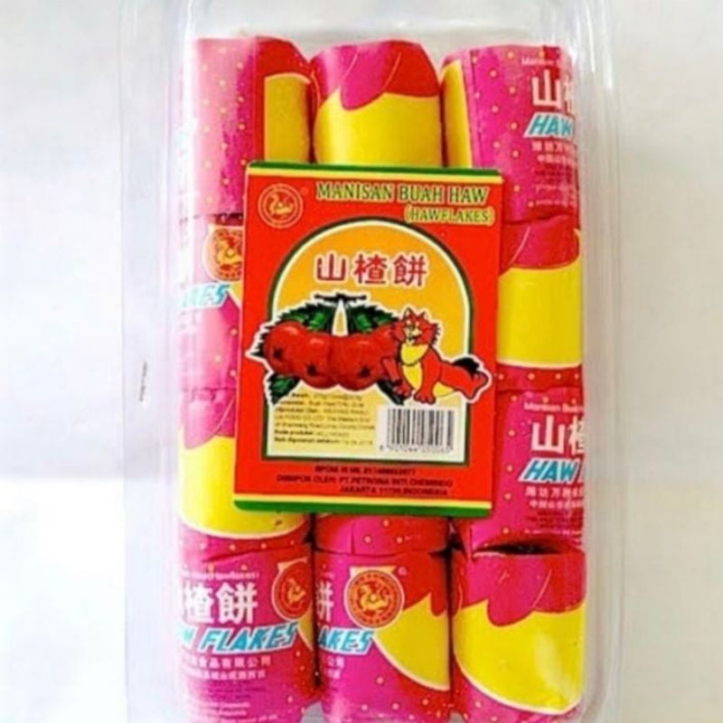 

permen manisan sanca hawflakes isi 12pcs besar