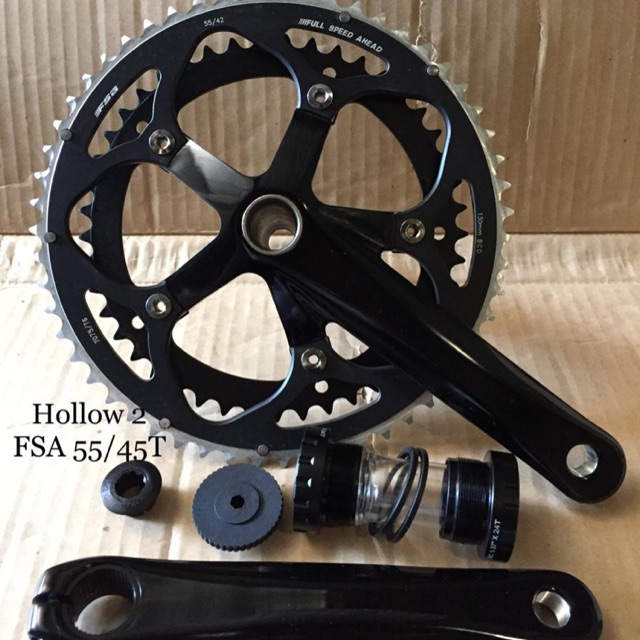 Crank HT2 55/45T FSA