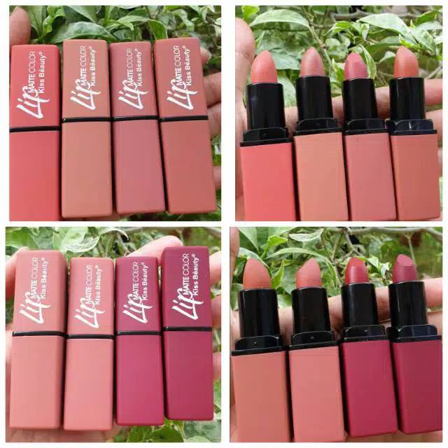 [ ECER ] KISSBEAUTY GANTLE KISS &amp; SILKY LIPSTICK MATTE