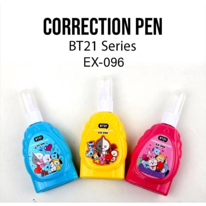 

Tipe-X BT21/ Correction Pen BT21/Tipe X/ Correction Pen