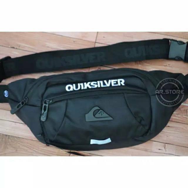 Waistbag Quicksilver Tas Quicksilver Tas selempang quicksilver Logo Besi