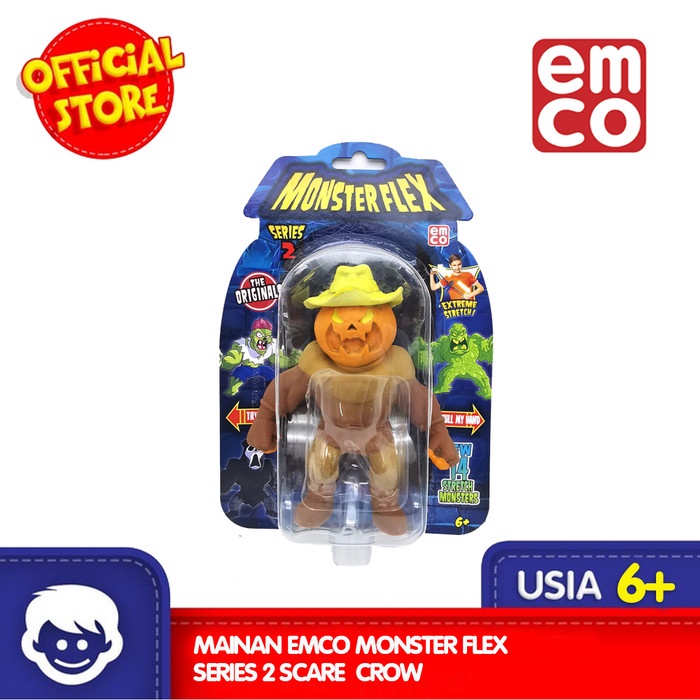 AFT Mainan EMCO Monster Flex Series 2 Scare Crow Kode-AF08
