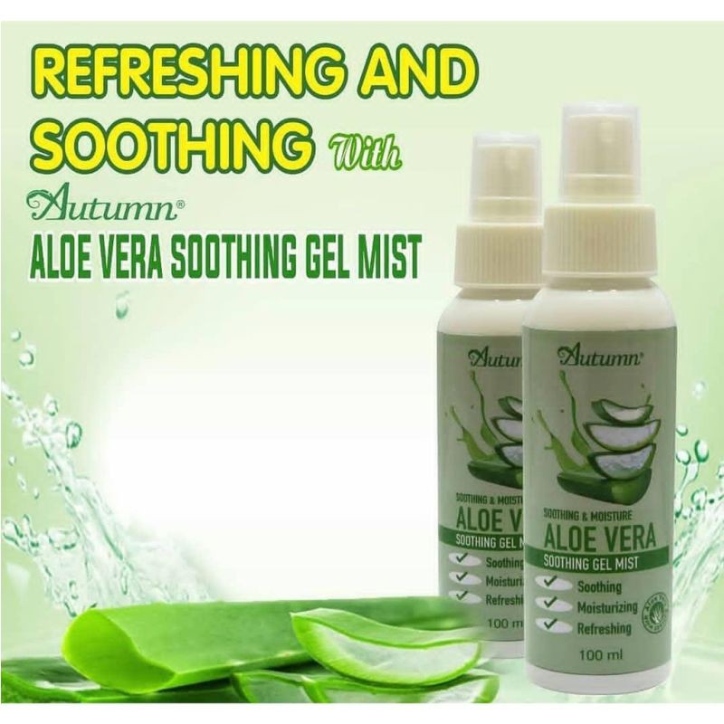 [BPOM] Autumn Soothing & Moisture Aloe Vera Soothing Gel Mist / Spray Wajah Aloe Vera