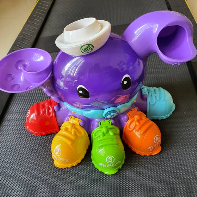 Mainan preloved anak leap frog octopus second