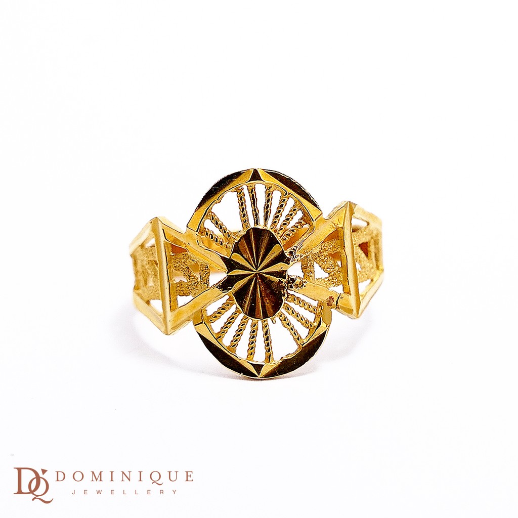 

Dominique Jewellery-Cincin Dubai Standar Internasional 91,6% DQC 1003