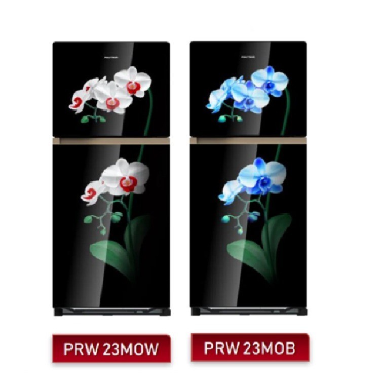 LEMARI ES 2 PINTU POLYTRON PRW 23 MO KULKAS POLYTRON PRW-23MO