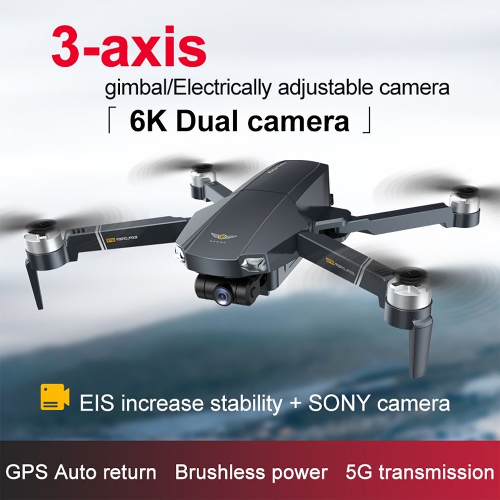 JJRC X20 G113 Drone Dual Camera 6K 3 Axis Gymbal EIS