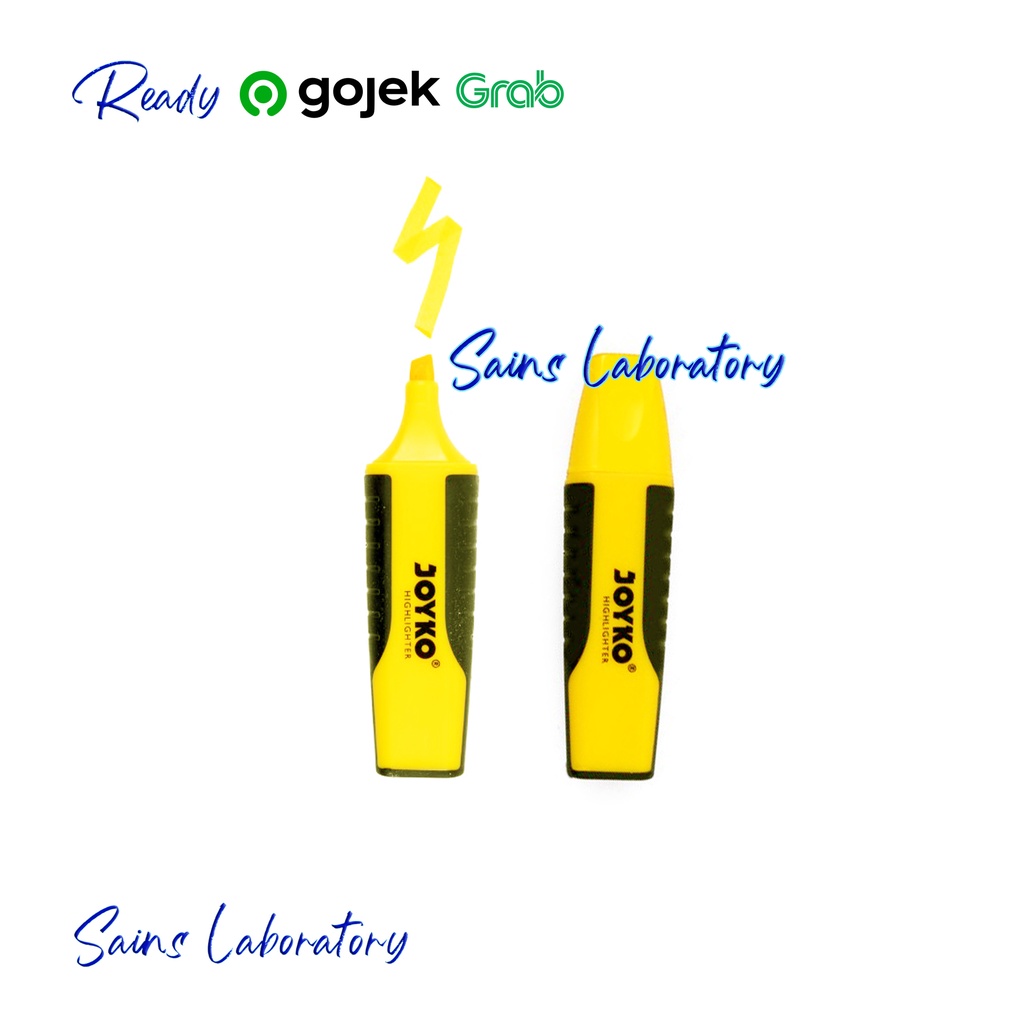 

Stabilo Highlighter Marker JOYKO HL-1 Warna Yellow Kuning 1 Pcs