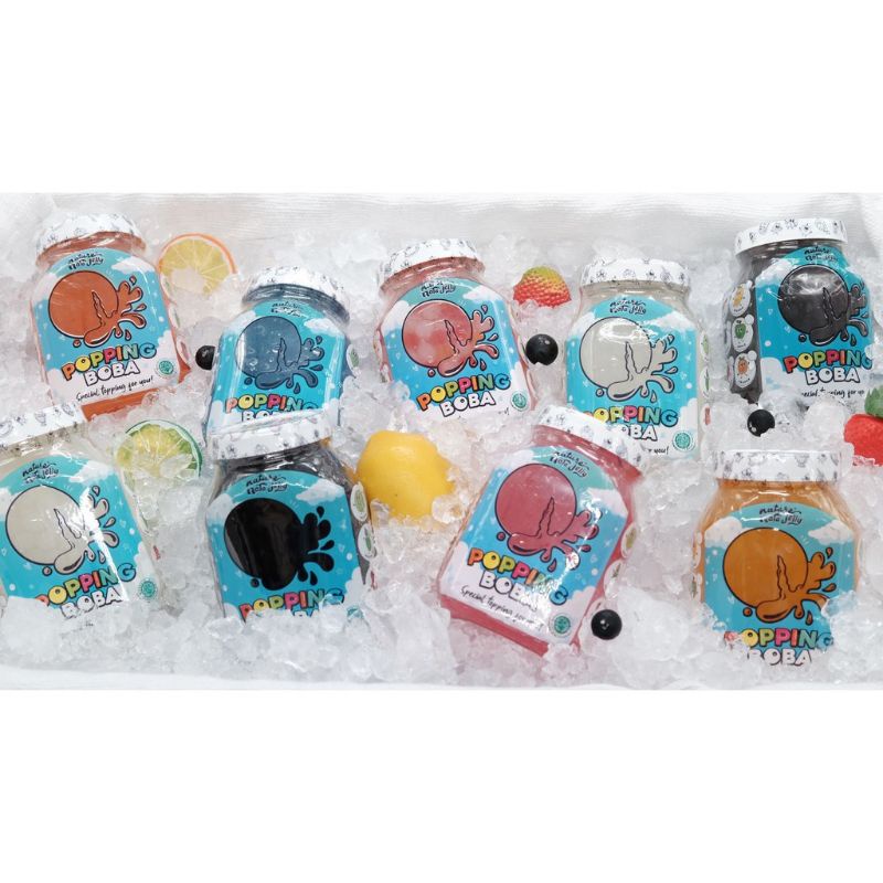 

Popping Boba Toping Minuman Meletup