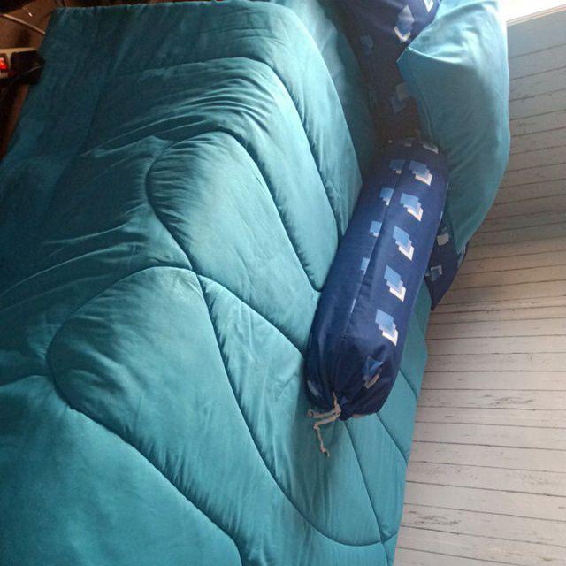 Fata Bed Cover Set Jacquard Emboss Hawai Ocean Single Size (120x200)