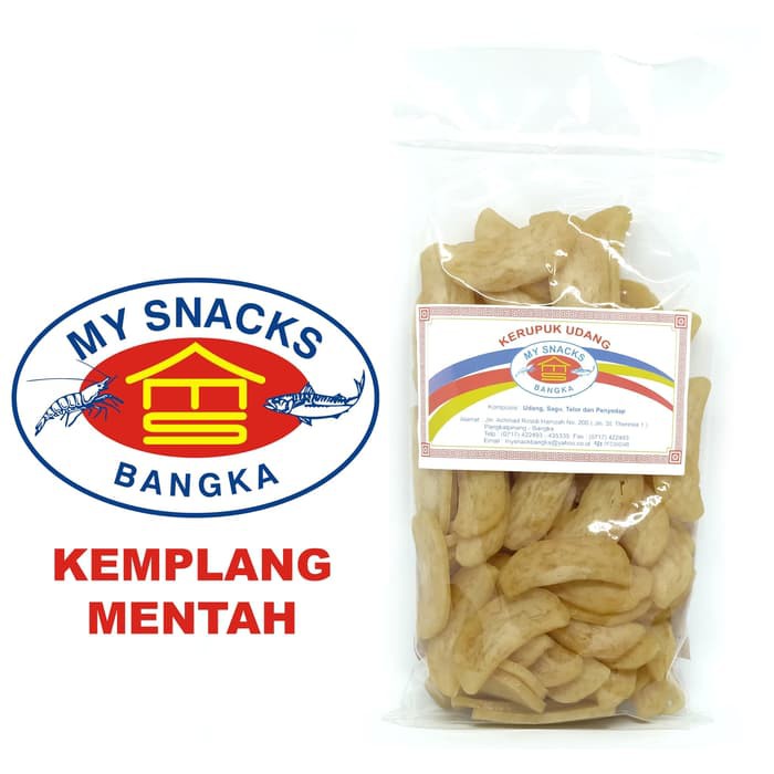 

Kemplang Udang Mentah 1KG My Snacks Bangka