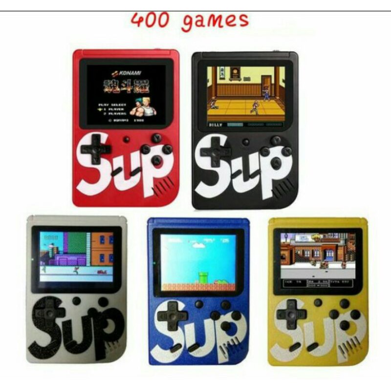 Gameboy Game Console SupX 400 game retro FC Gameboy Nintendo GEMBOT GAME BOT GEMBOY JADUL