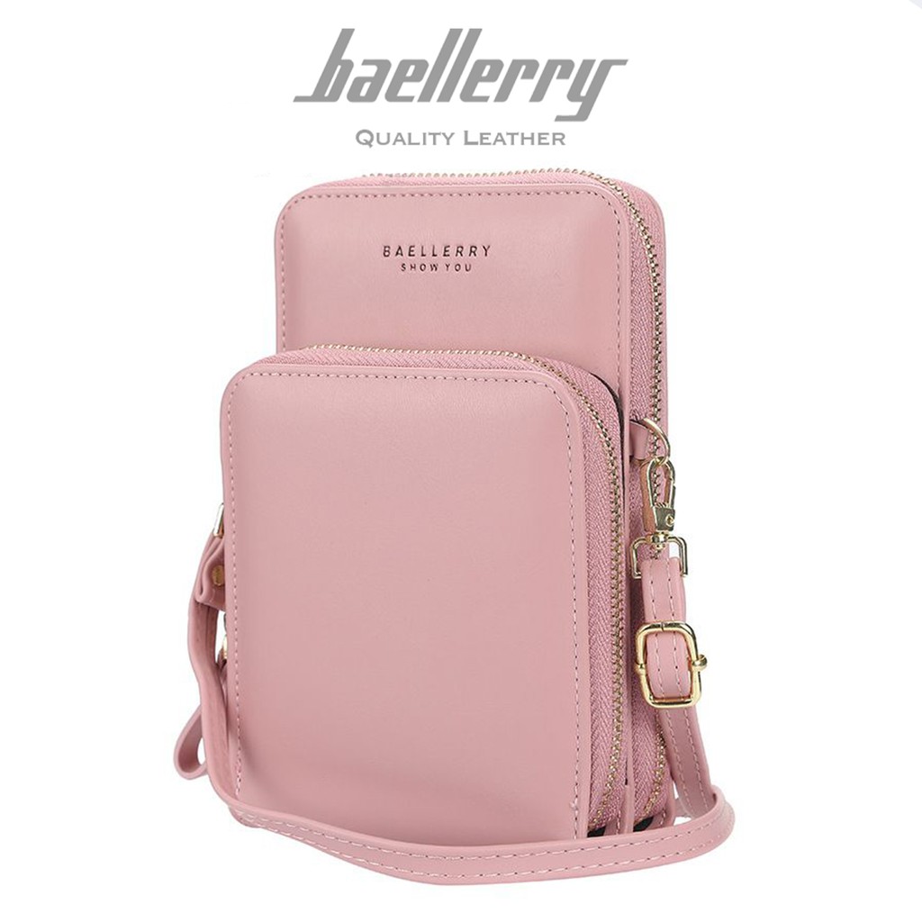 BAELLERRY N0102 Tas Selempang Wanita Bahan Kulit PU Leather Premium WATCHKITE WKOS