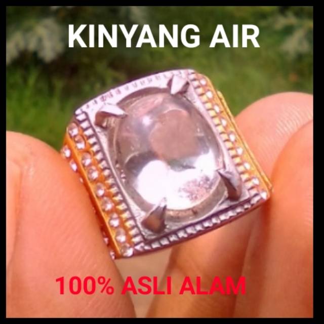 BIG SIZE KECUBUNG KINYANG AIR 100% ASLI ALAM BUKAN KACA SINTETIC SUPER JERNIH WARNA CERAH NO KUSAM