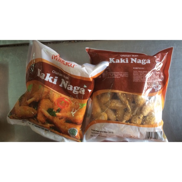 

Minaku kaki naga ikan 500 g