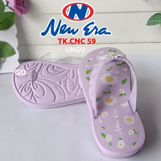 sogo NEW ERA TK CNC 59 SUN Sandal Anak Perempuan Japit Bunga Matahari Sandal Karet Ringan Anti Slip Original