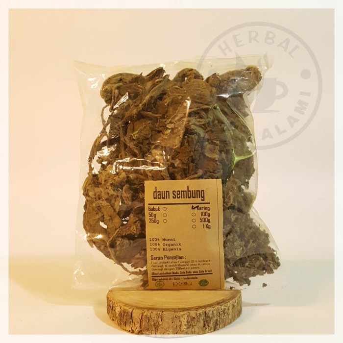 

DAUN SEMBUNG KERING | PREMIUM | Blumea Balsamifera 100g