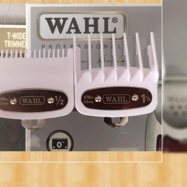 ➵ SEPATU UKURAN WAHL CLIPPER 0.5 & 1.5 PLAT BESI SISIR JARAK MESIN CUKUR RAMBUT WAHL ATTACHMENT ➯