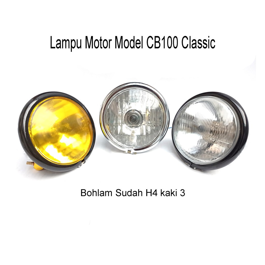 Lampu Motor Model Cb100 / Lampu YB Model Jute