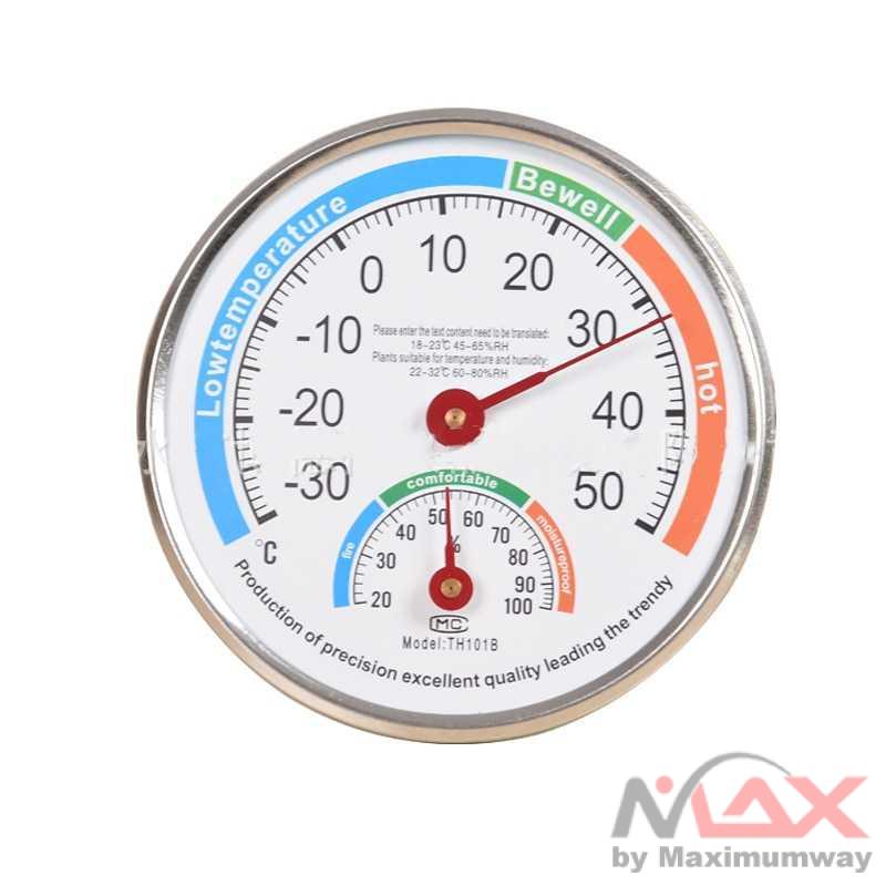 Thermometer Alat pengukur suhu ruangan Hygrometer analog Temperature Humidity